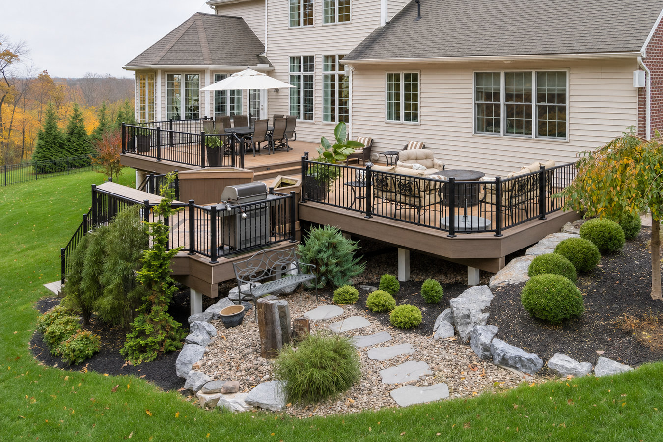 Multi-level decks